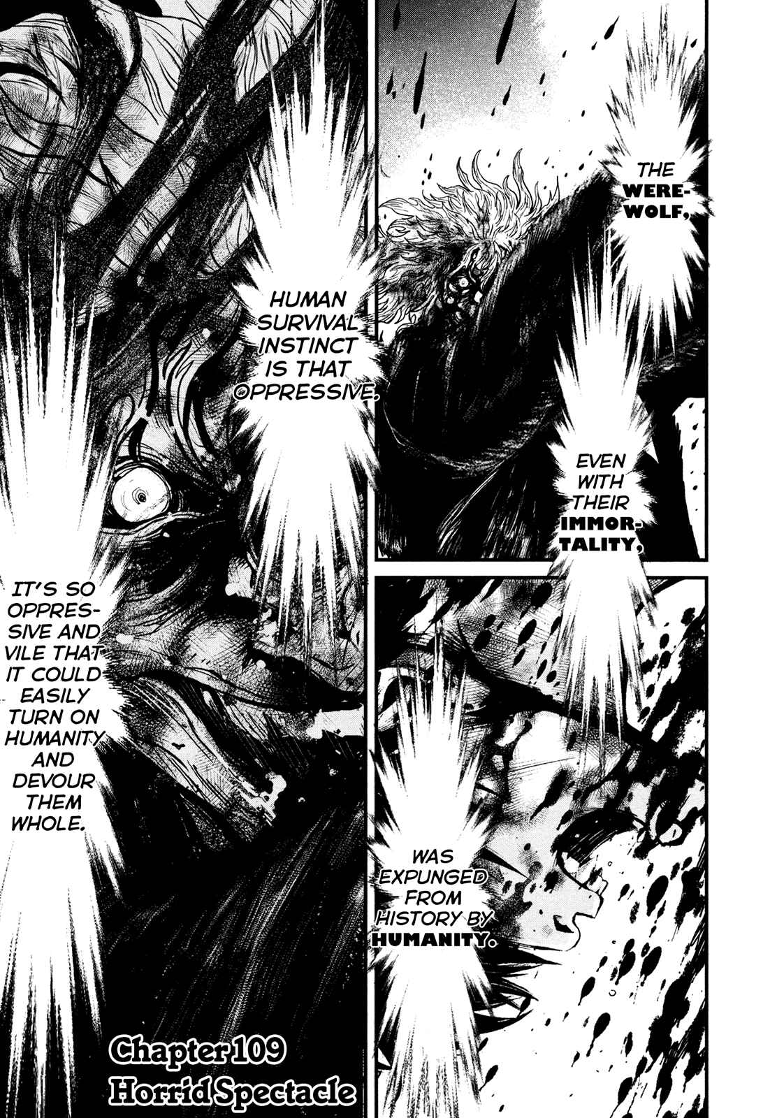 Page 1 Chapter 109 Wolf Guy - Emblem of the Wolf