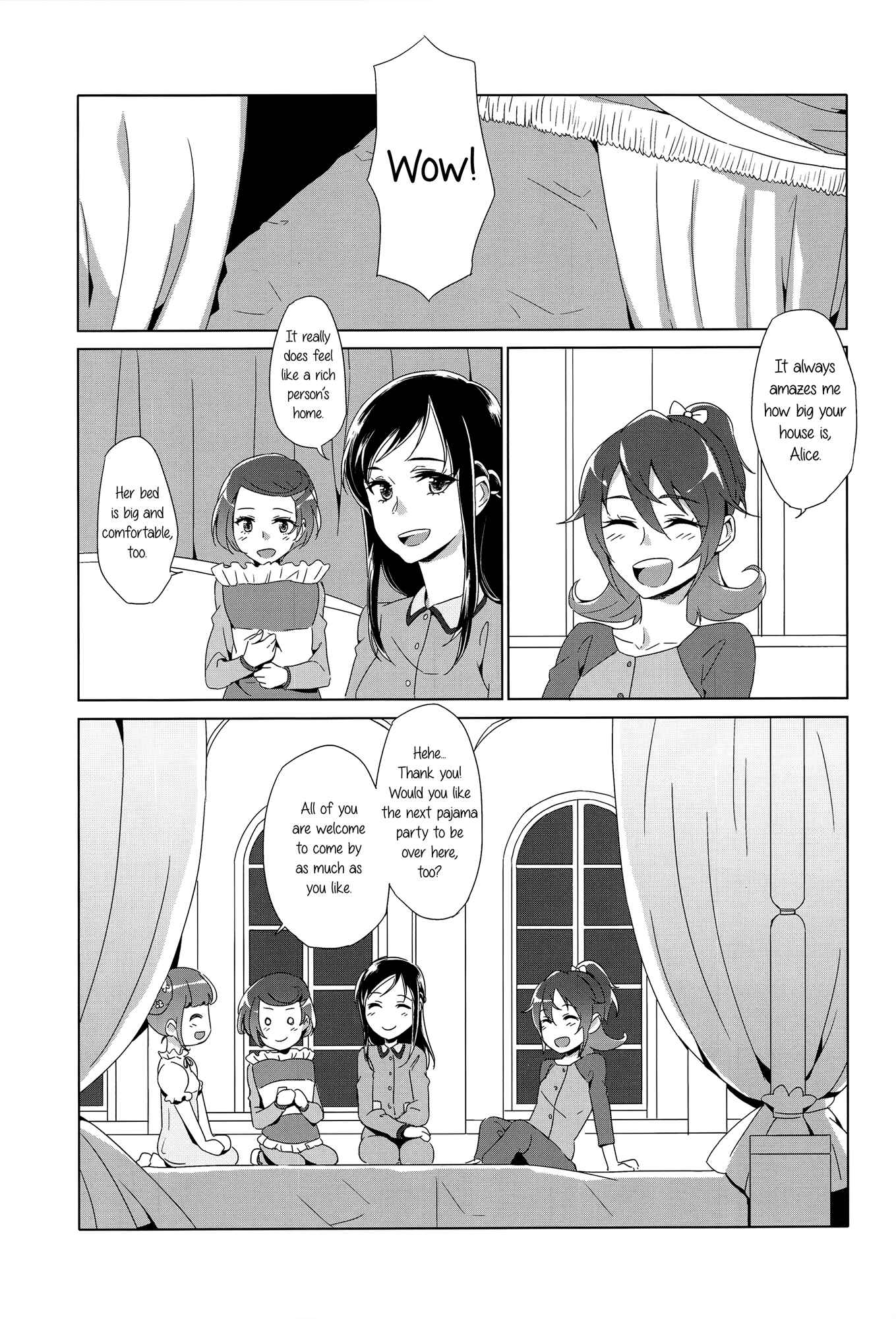 Page 3 Chapter Unknown_5b22 Dokidoki! PreCure - HUSH, BE QUIET! (Doujinshi)