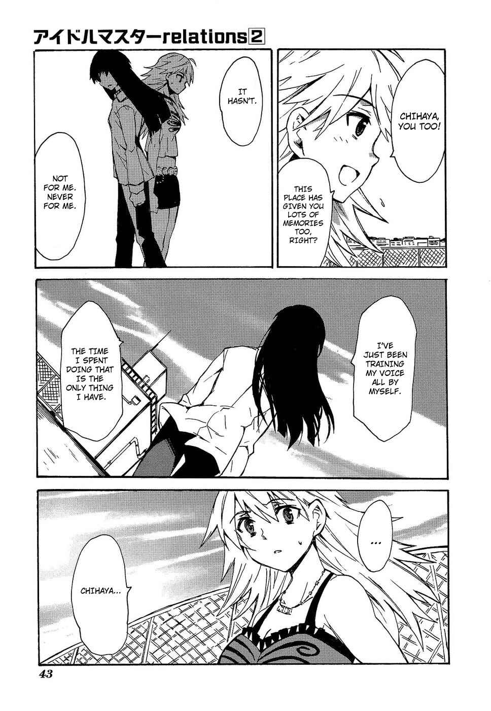 Page 19 Chapter 9 THE iDOLM@STER relations