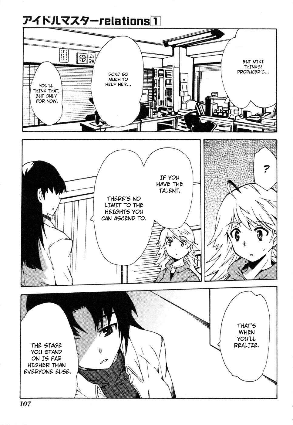 Page 7 Chapter 4 THE iDOLM@STER relations