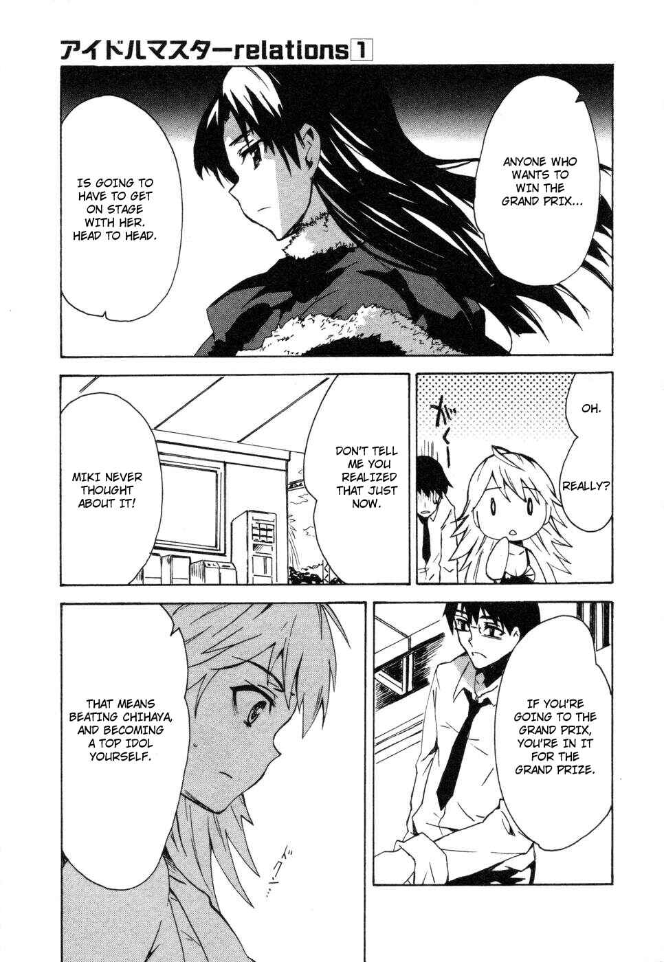 Page 11 Chapter 6 THE iDOLM@STER relations