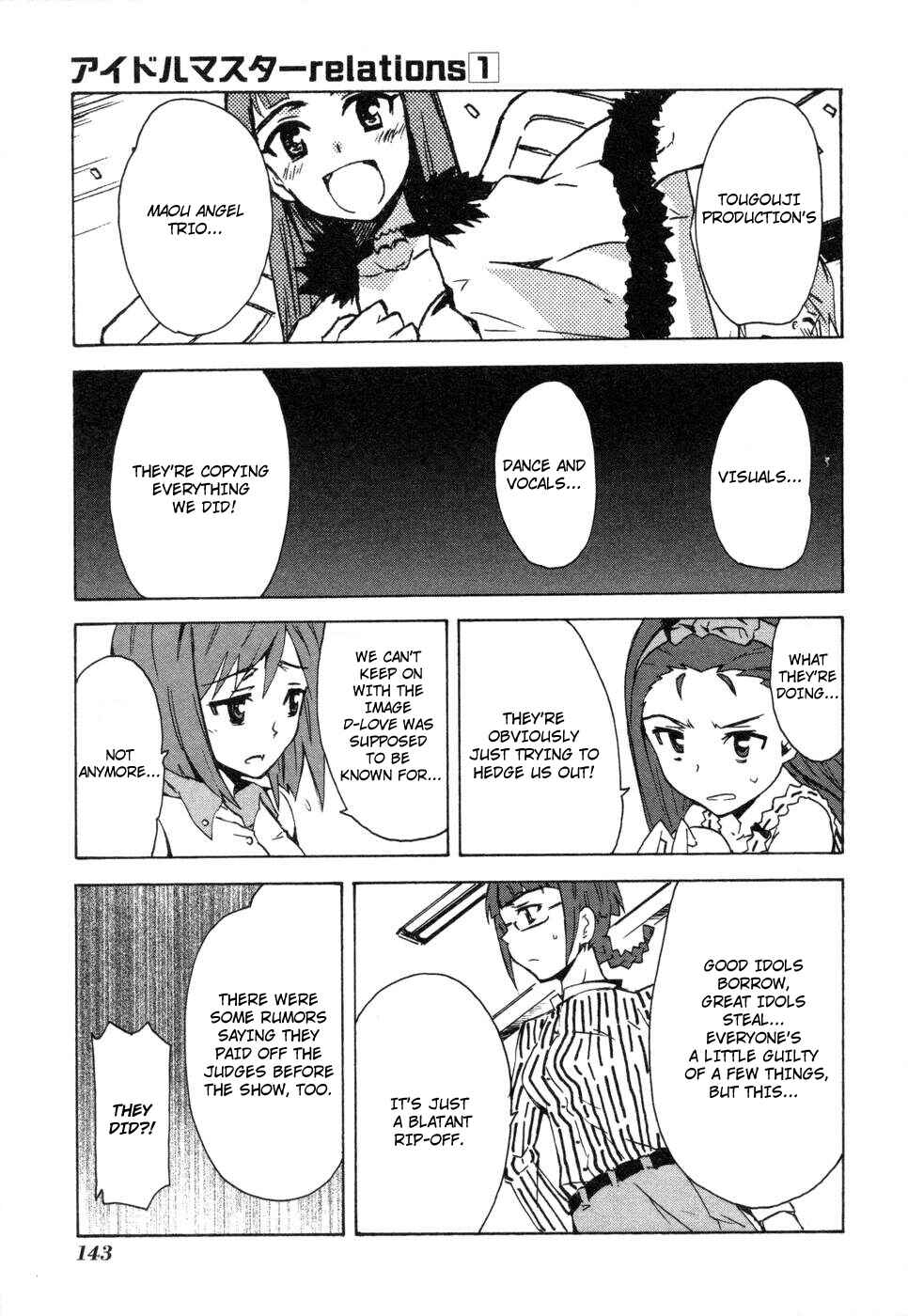 Page 7 Chapter 6 THE iDOLM@STER relations