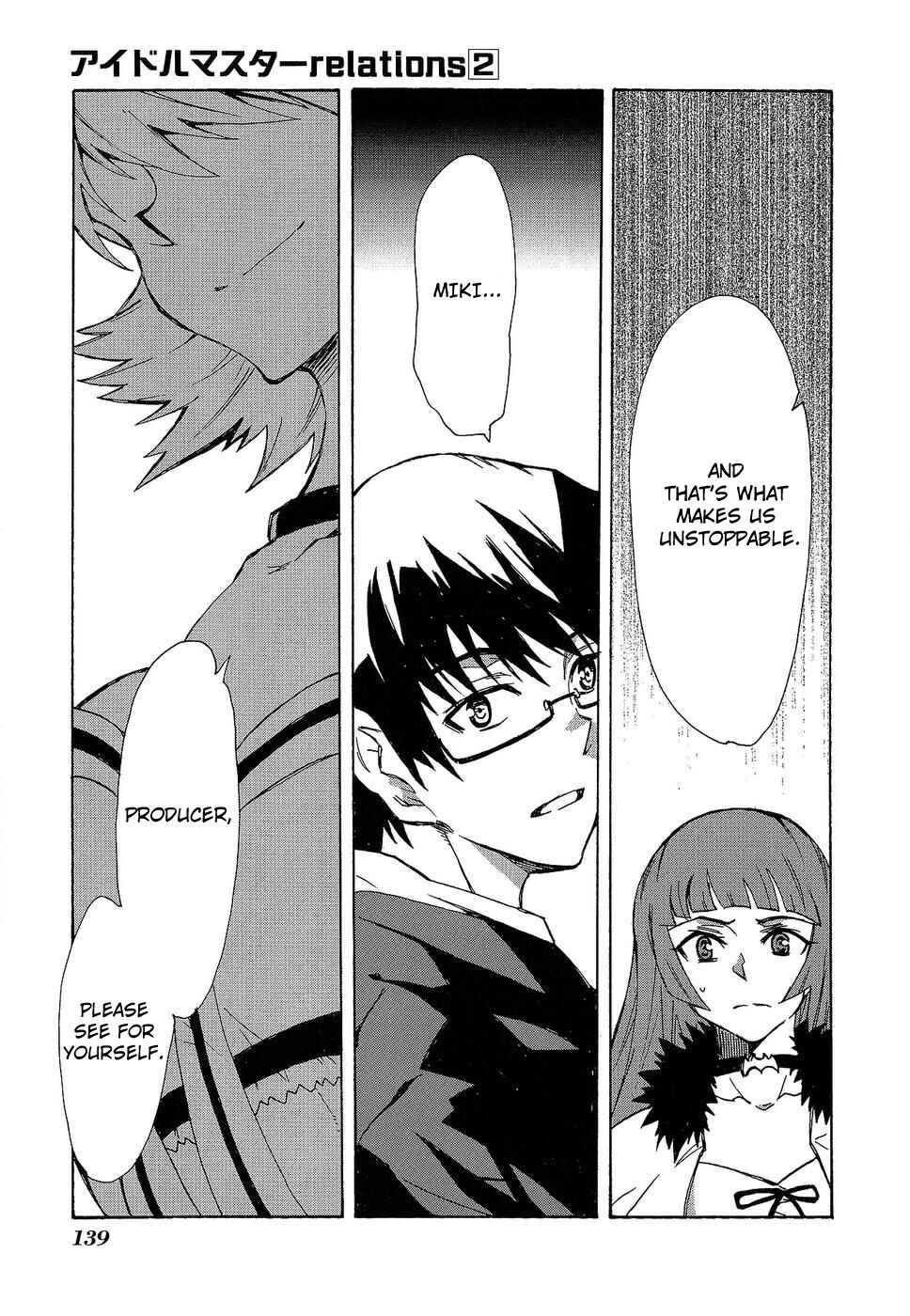 Page 9 Chapter 14 THE iDOLM@STER relations