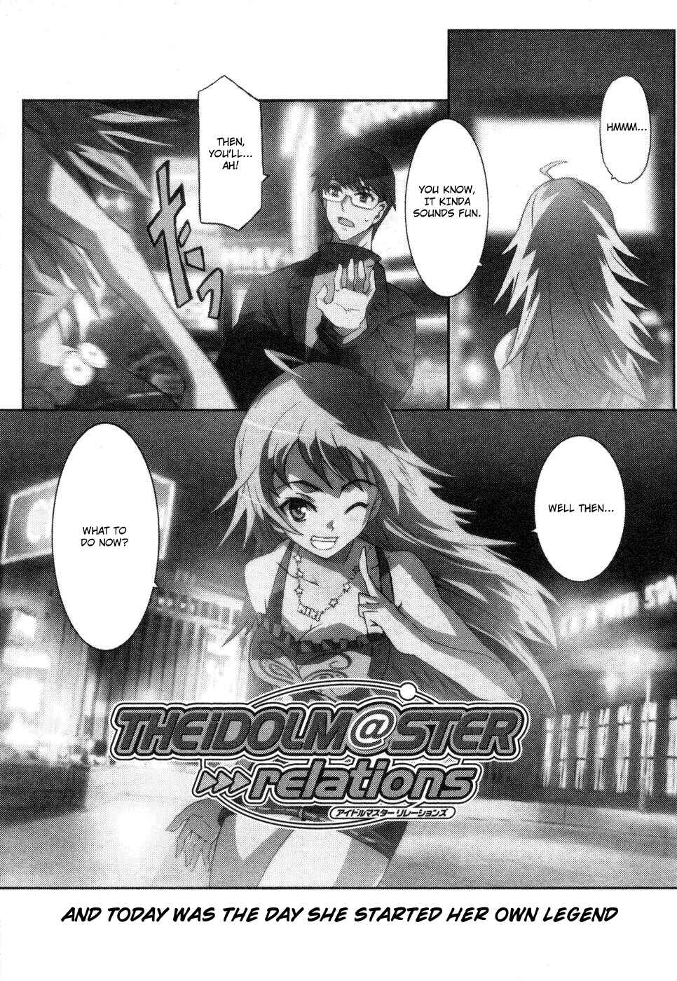 Page 13 Chapter 0 THE iDOLM@STER relations