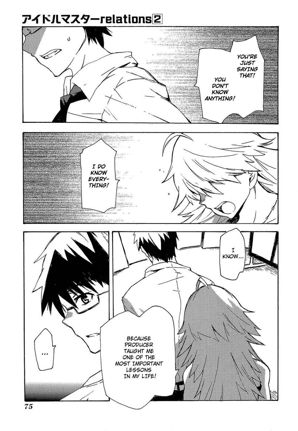 Page 5 Chapter 12 THE iDOLM@STER relations