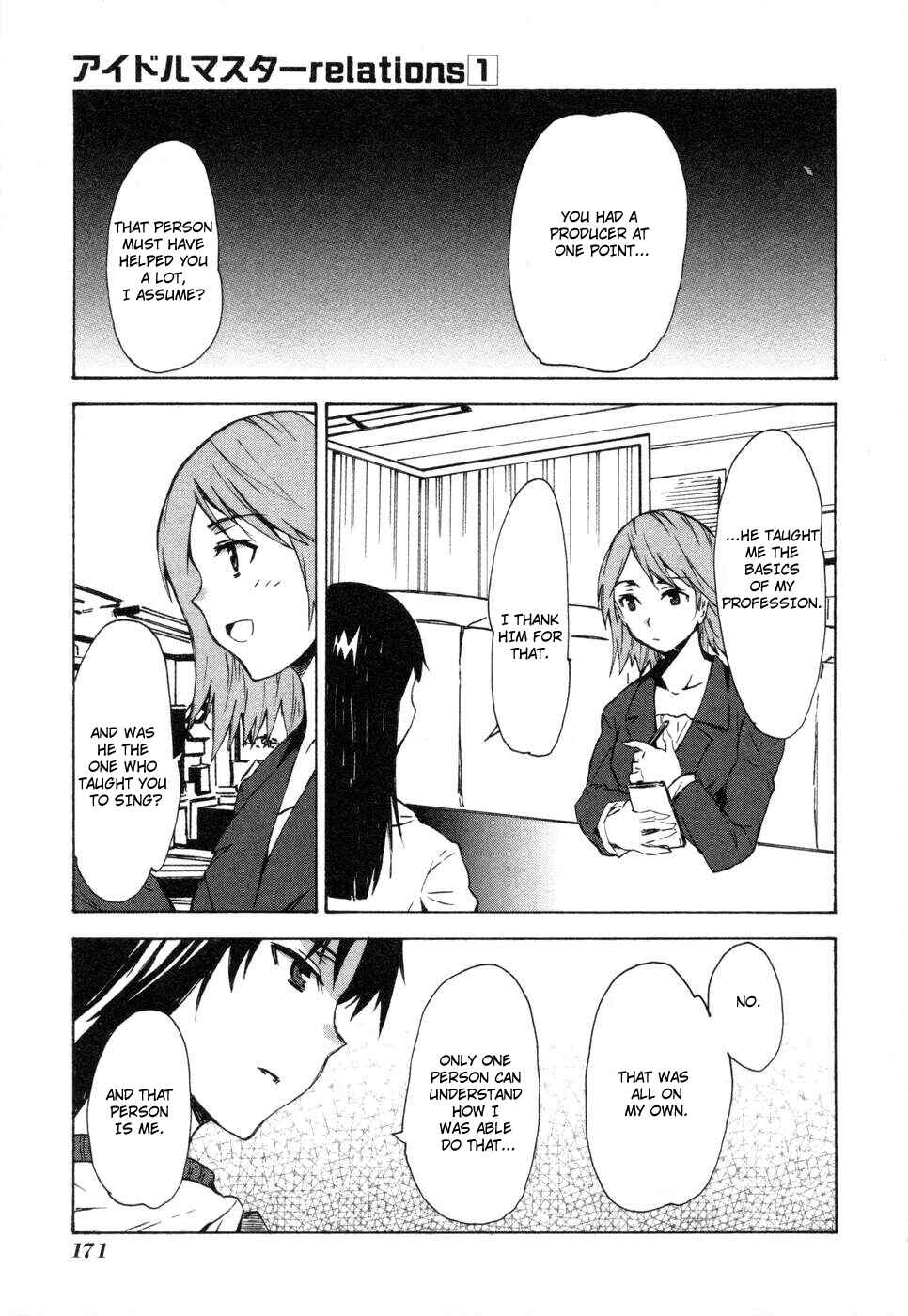 Page 11 Chapter 7 THE iDOLM@STER relations