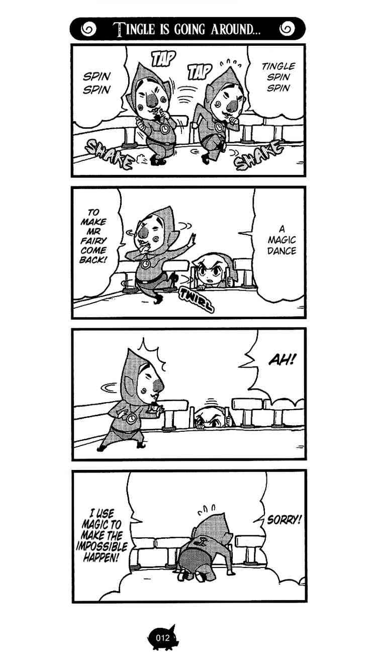 Page 12 Chapter 7 The Legend of Zelda Wind Waker - A 4Koma Record of Links Voyage