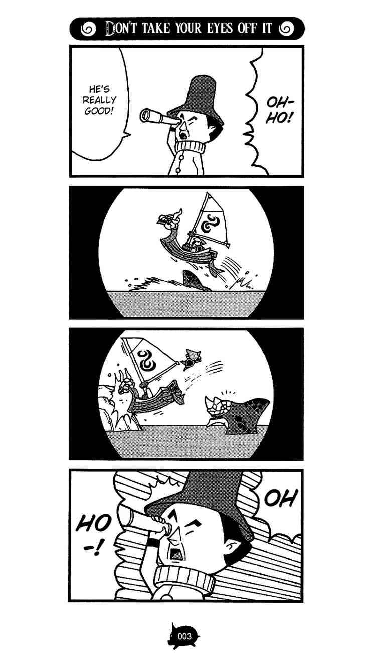 Page 3 Chapter 7 The Legend of Zelda Wind Waker - A 4Koma Record of Links Voyage