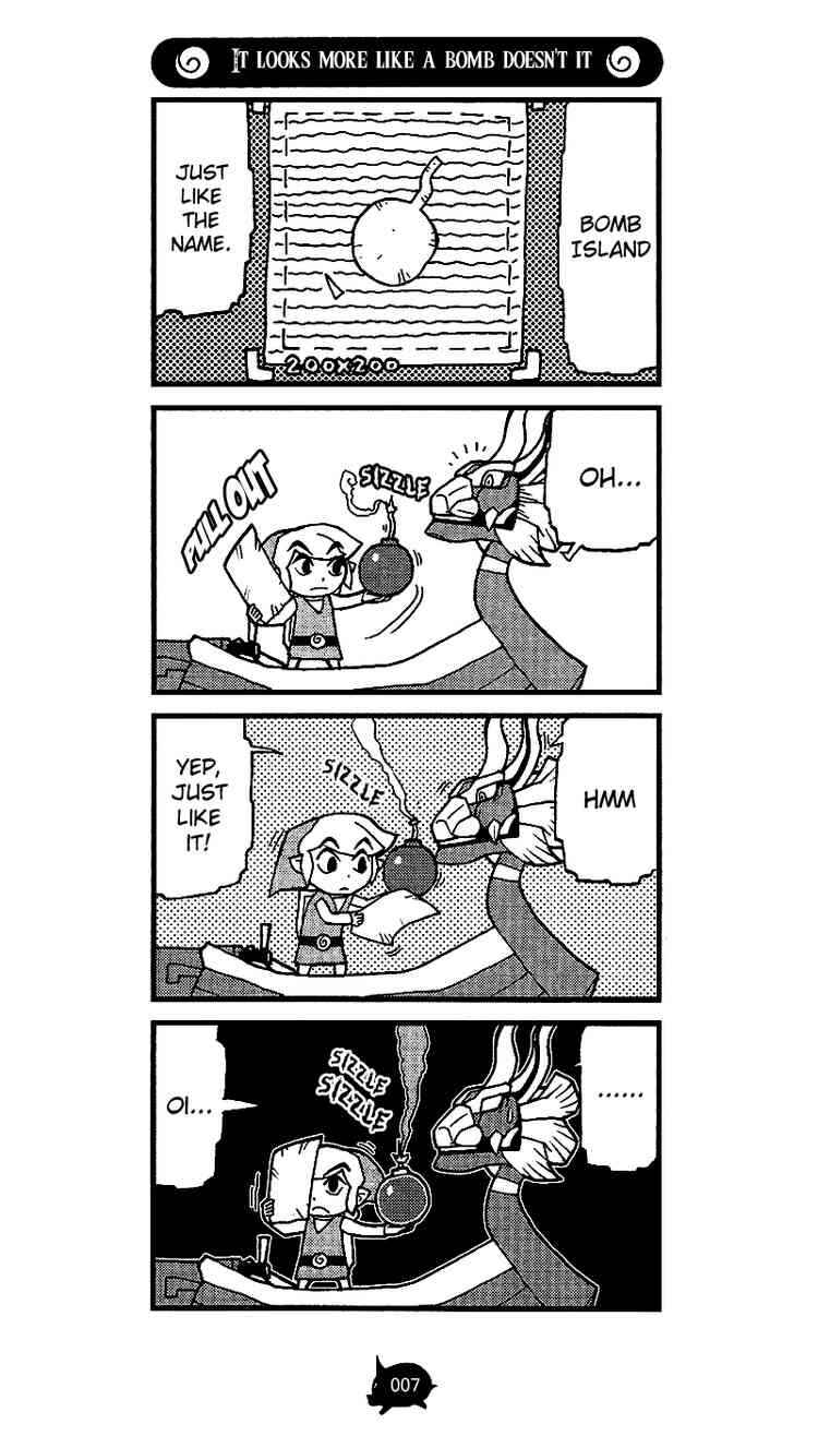 Page 7 Chapter 7 The Legend of Zelda Wind Waker - A 4Koma Record of Links Voyage