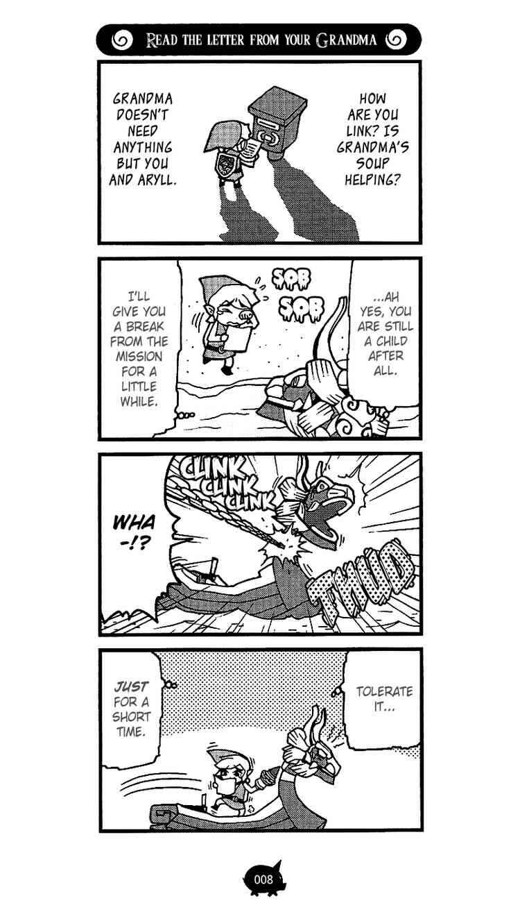 Page 8 Chapter 7 The Legend of Zelda Wind Waker - A 4Koma Record of Links Voyage