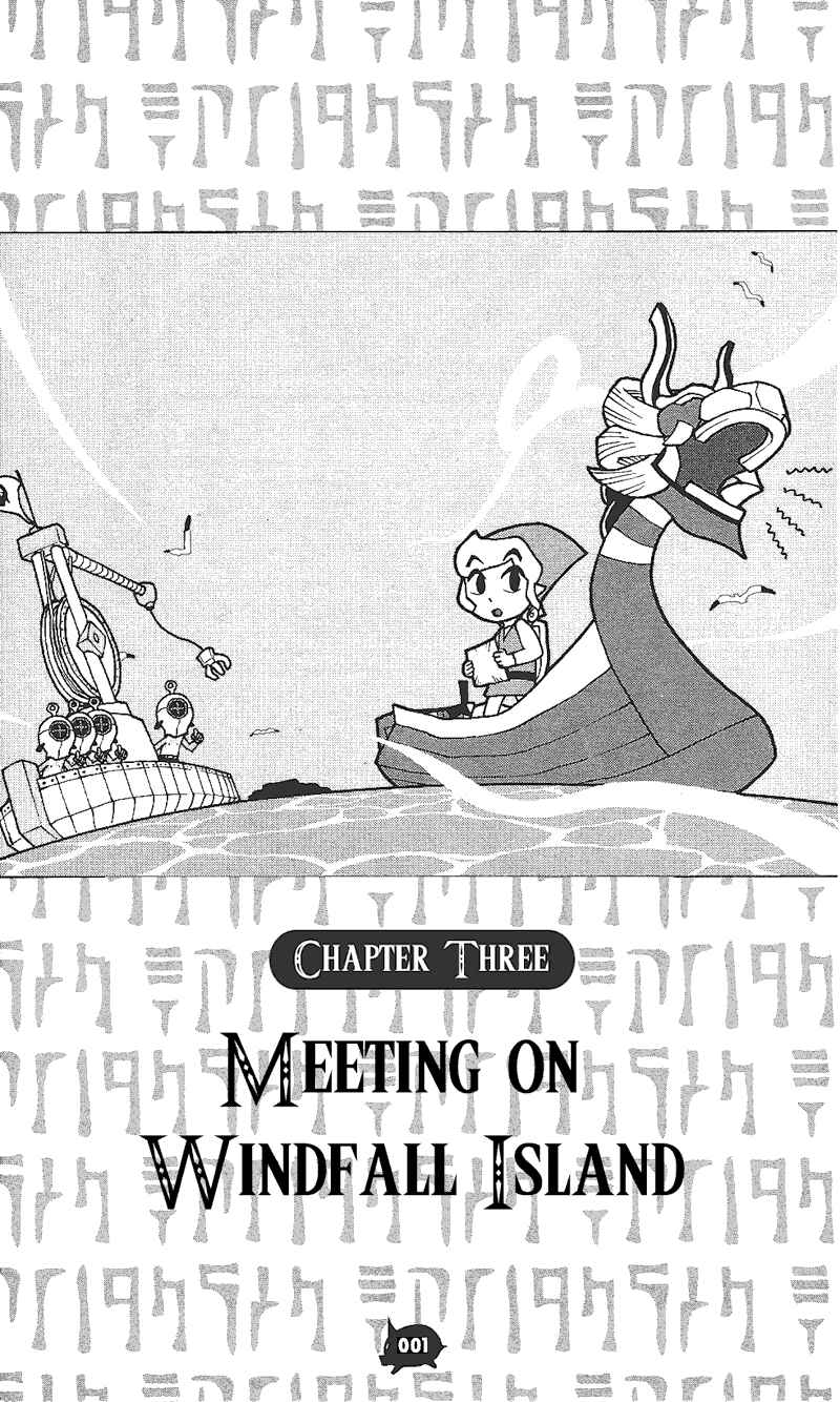 Page 1 Chapter 3 The Legend of Zelda Wind Waker - A 4Koma Record of Links Voyage