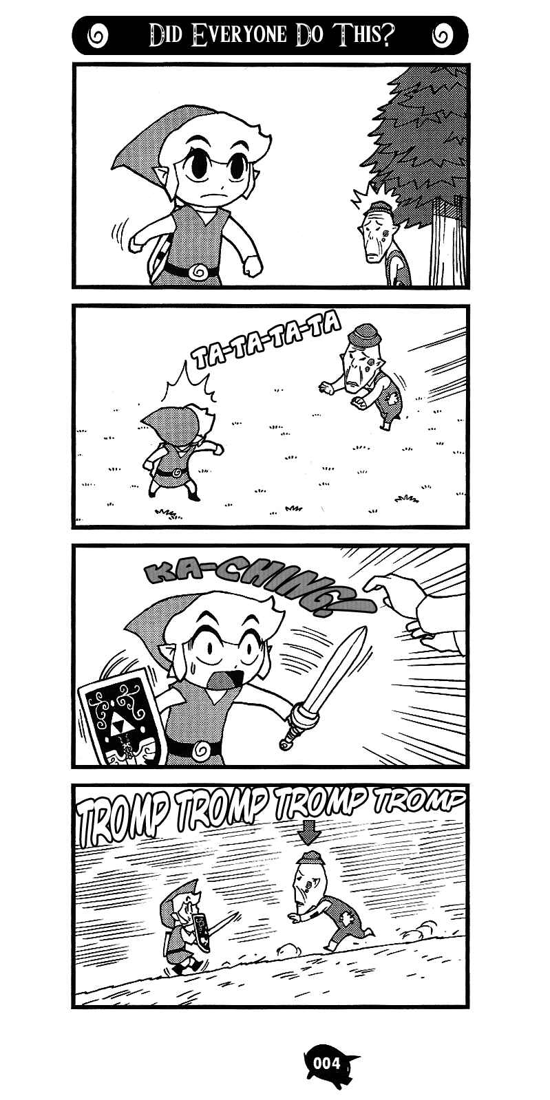 Page 4 Chapter 3 The Legend of Zelda Wind Waker - A 4Koma Record of Links Voyage