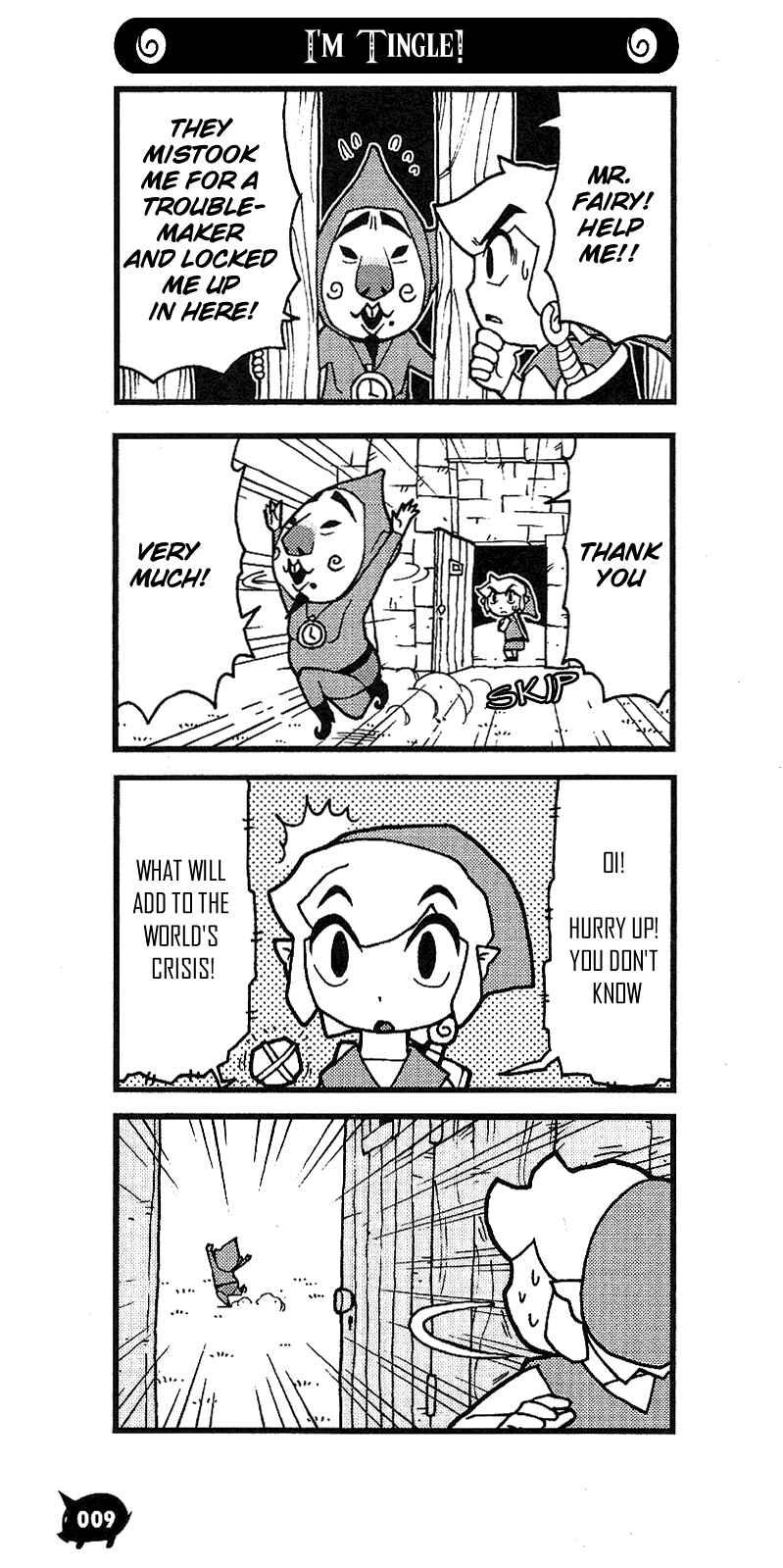 Page 9 Chapter 3 The Legend of Zelda Wind Waker - A 4Koma Record of Links Voyage