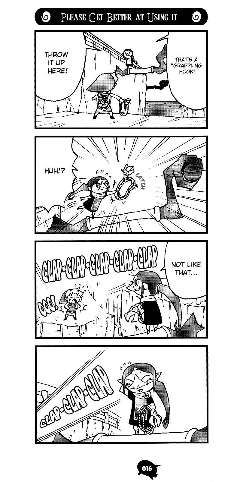 Page 16 Chapter 4 The Legend of Zelda Wind Waker - A 4Koma Record of Links Voyage