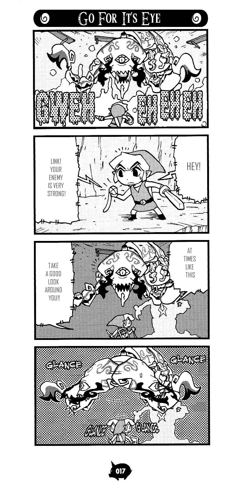 Page 17 Chapter 4 The Legend of Zelda Wind Waker - A 4Koma Record of Links Voyage