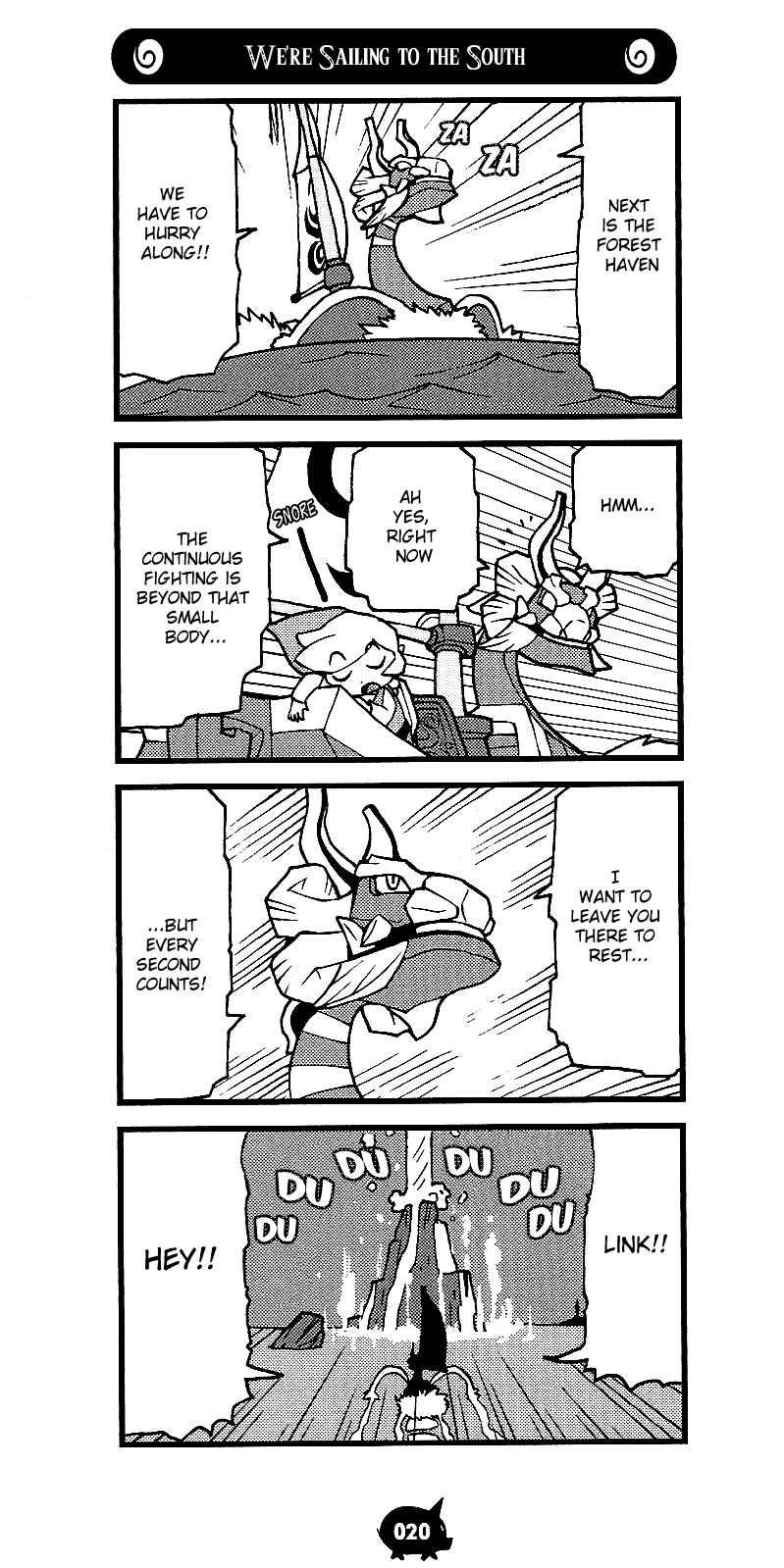 Page 20 Chapter 4 The Legend of Zelda Wind Waker - A 4Koma Record of Links Voyage