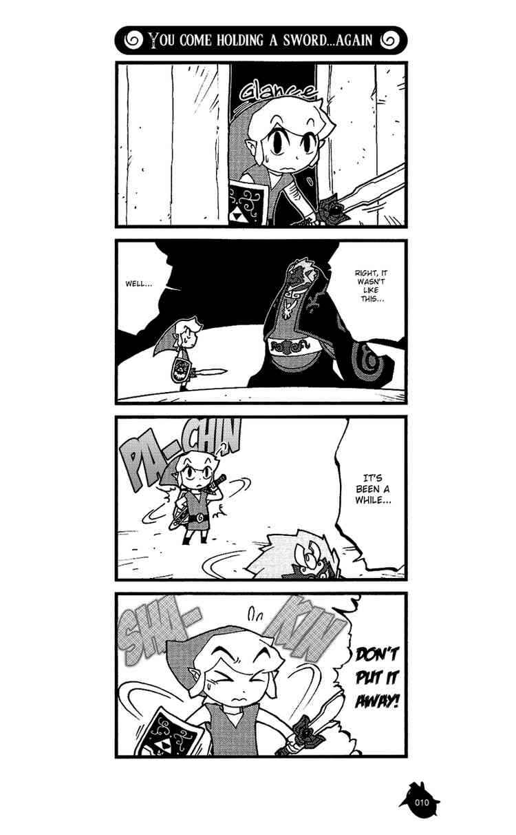 Page 10 Chapter 8 The Legend of Zelda Wind Waker - A 4Koma Record of Links Voyage