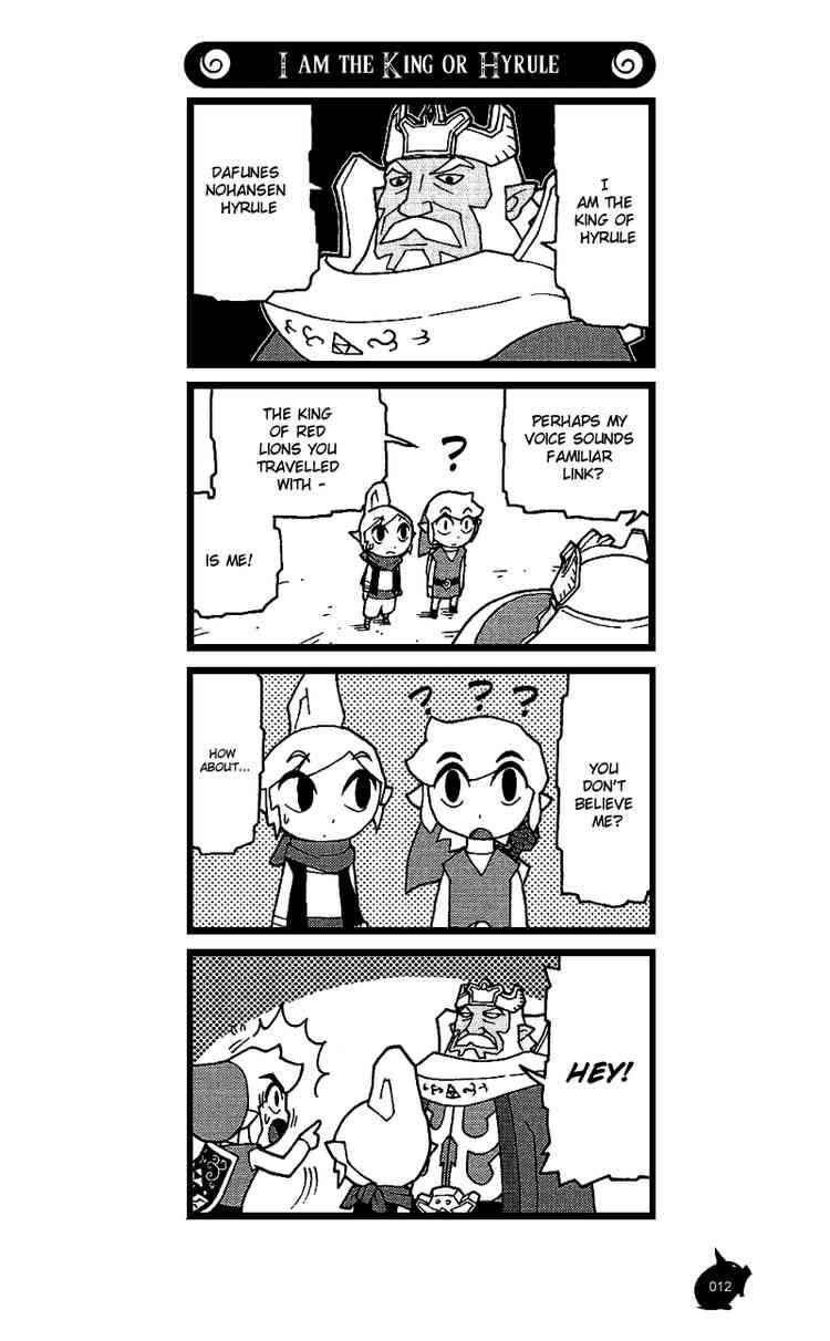 Page 12 Chapter 8 The Legend of Zelda Wind Waker - A 4Koma Record of Links Voyage
