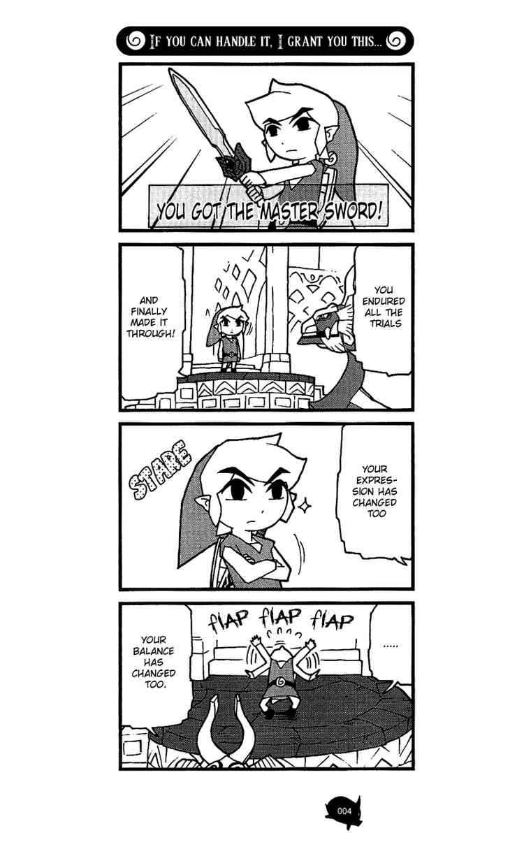 Page 4 Chapter 8 The Legend of Zelda Wind Waker - A 4Koma Record of Links Voyage