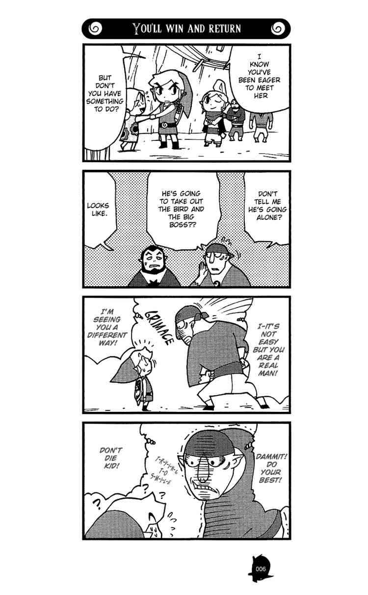 Page 6 Chapter 8 The Legend of Zelda Wind Waker - A 4Koma Record of Links Voyage