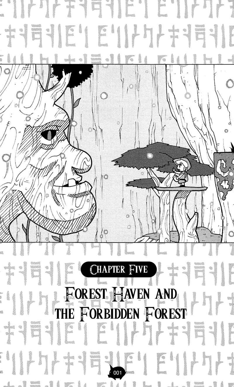 Page 1 Chapter 5 The Legend of Zelda Wind Waker - A 4Koma Record of Links Voyage