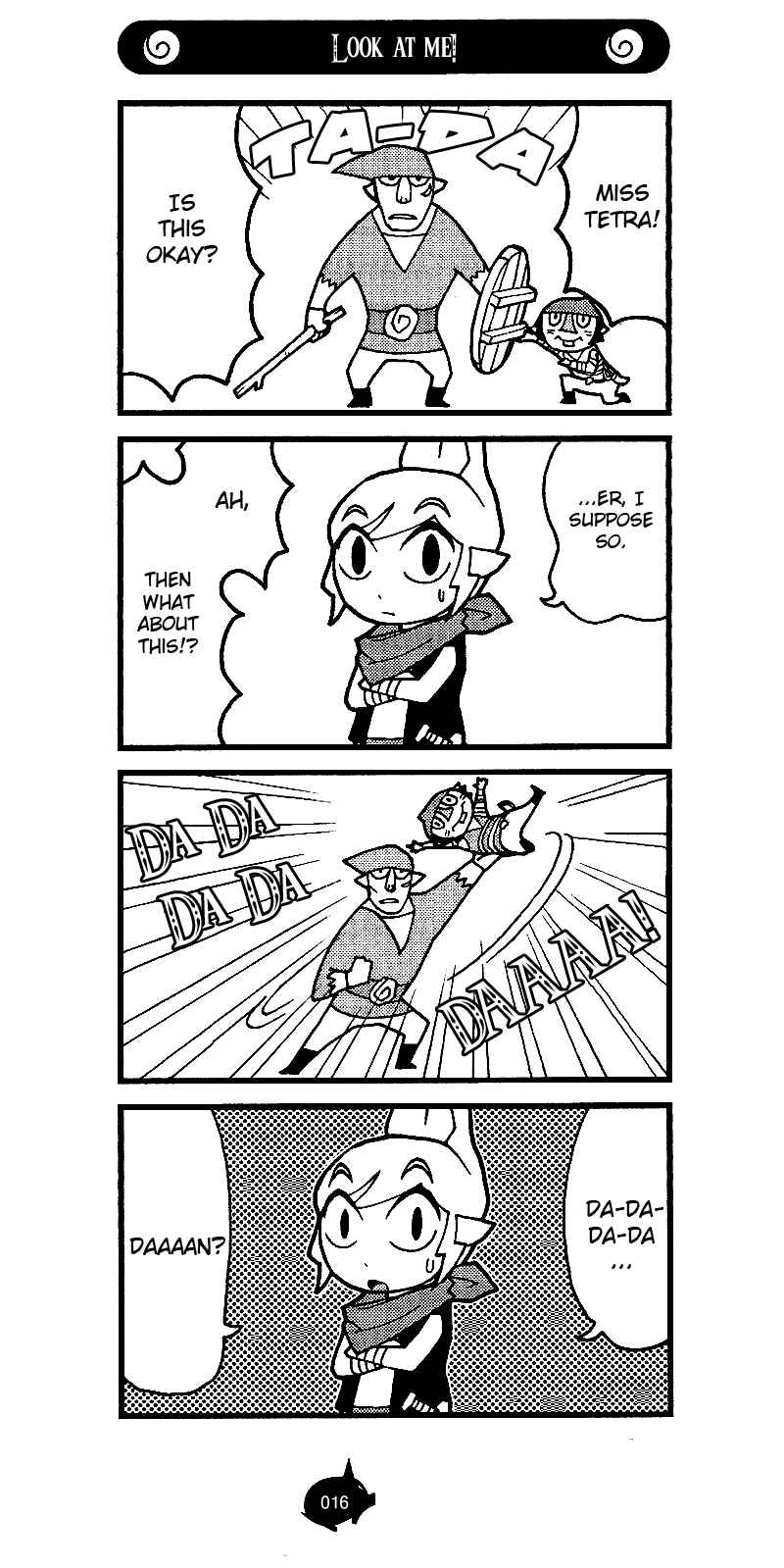 Page 16 Chapter 6 The Legend of Zelda Wind Waker - A 4Koma Record of Links Voyage