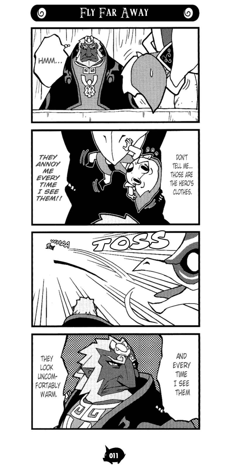 Page 11 Chapter 2 The Legend of Zelda Wind Waker - A 4Koma Record of Links Voyage