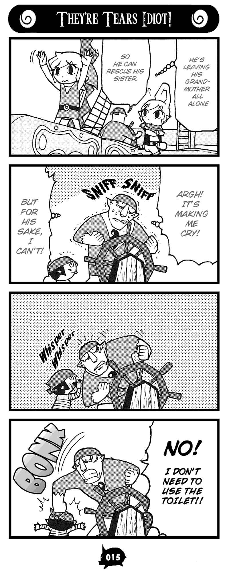 Page 16 Chapter 2 The Legend of Zelda Wind Waker - A 4Koma Record of Links Voyage