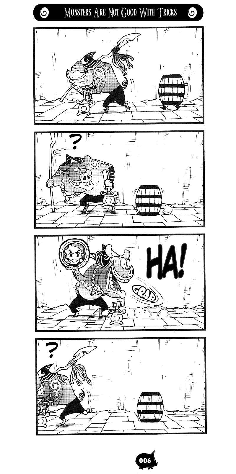 Page 6 Chapter 2 The Legend of Zelda Wind Waker - A 4Koma Record of Links Voyage