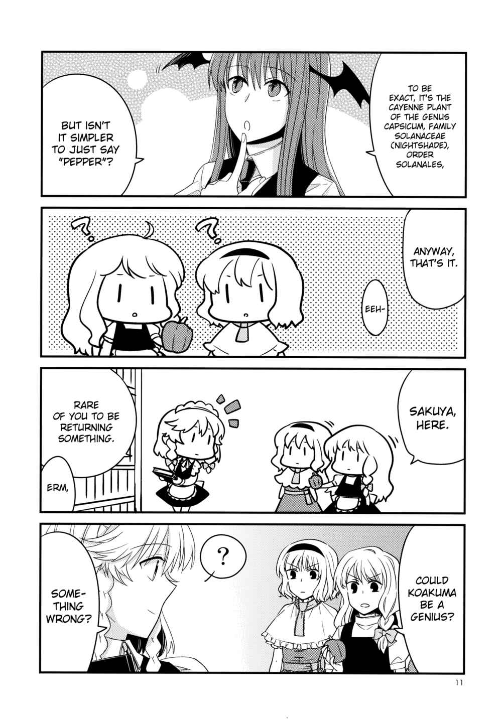 Page 11 Chapter Unknown_8a9a Touhou - Another Peaceful Day at the Scarlet Devil Mansion (Doujinshi)