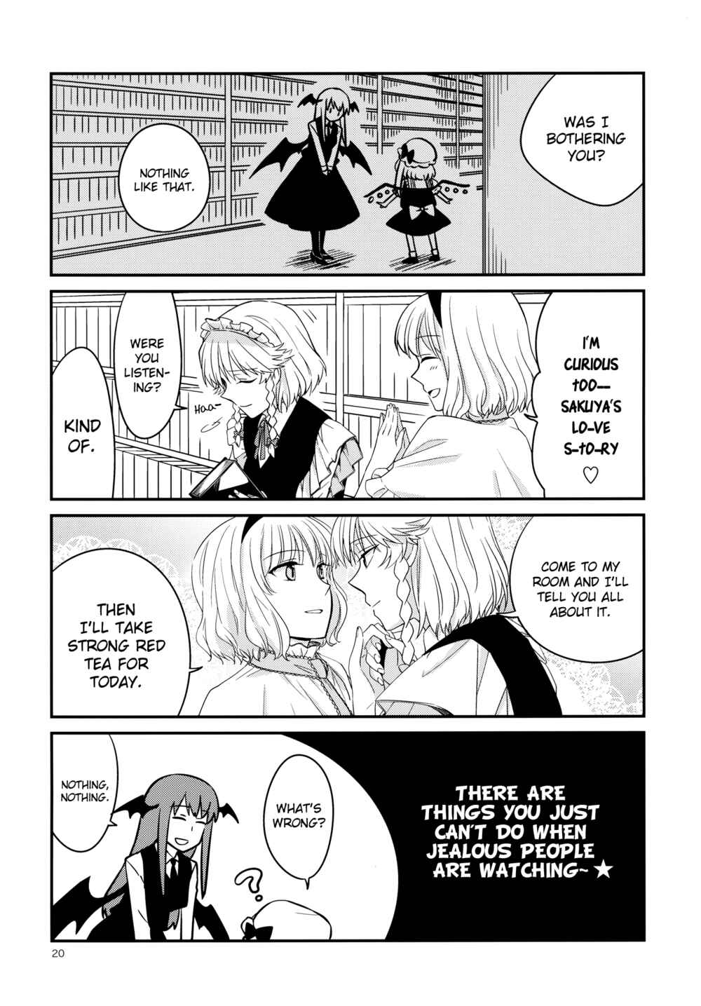 Page 20 Chapter Unknown_8a9a Touhou - Another Peaceful Day at the Scarlet Devil Mansion (Doujinshi)