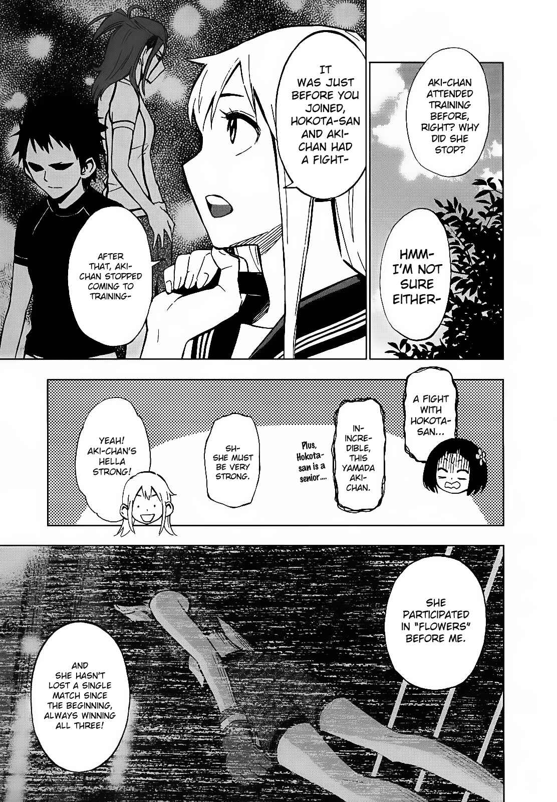 Page 13 Chapter 7 Hanakaku - The Last Girl Standing