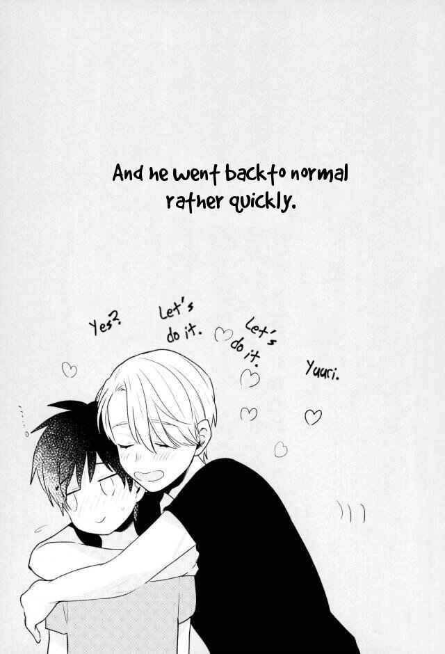 Page 18 Chapter Unknown_e4ba Yuri!!! on Ice - Amaete Ii Yo (Doujinshi)