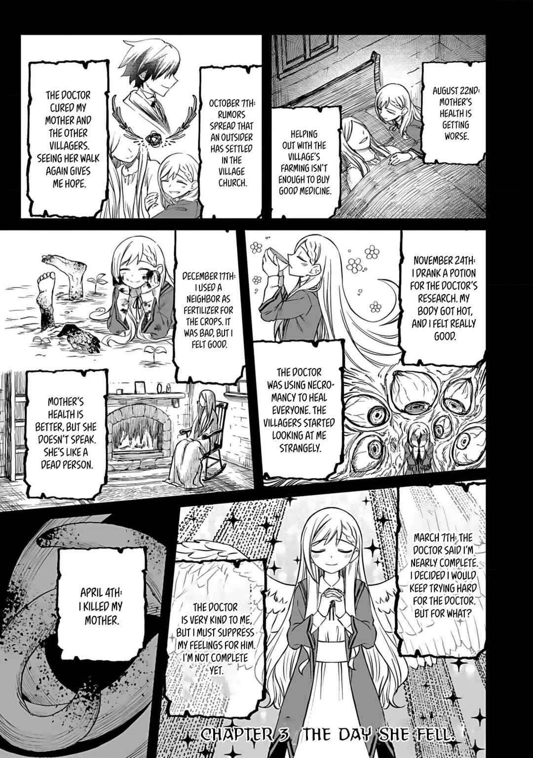 Page 1 Chapter 3 Eiyuu ni Akogareta Shoujo wa Kyuuketsuki ni Ochitemo Eiyuu wo Mezasu