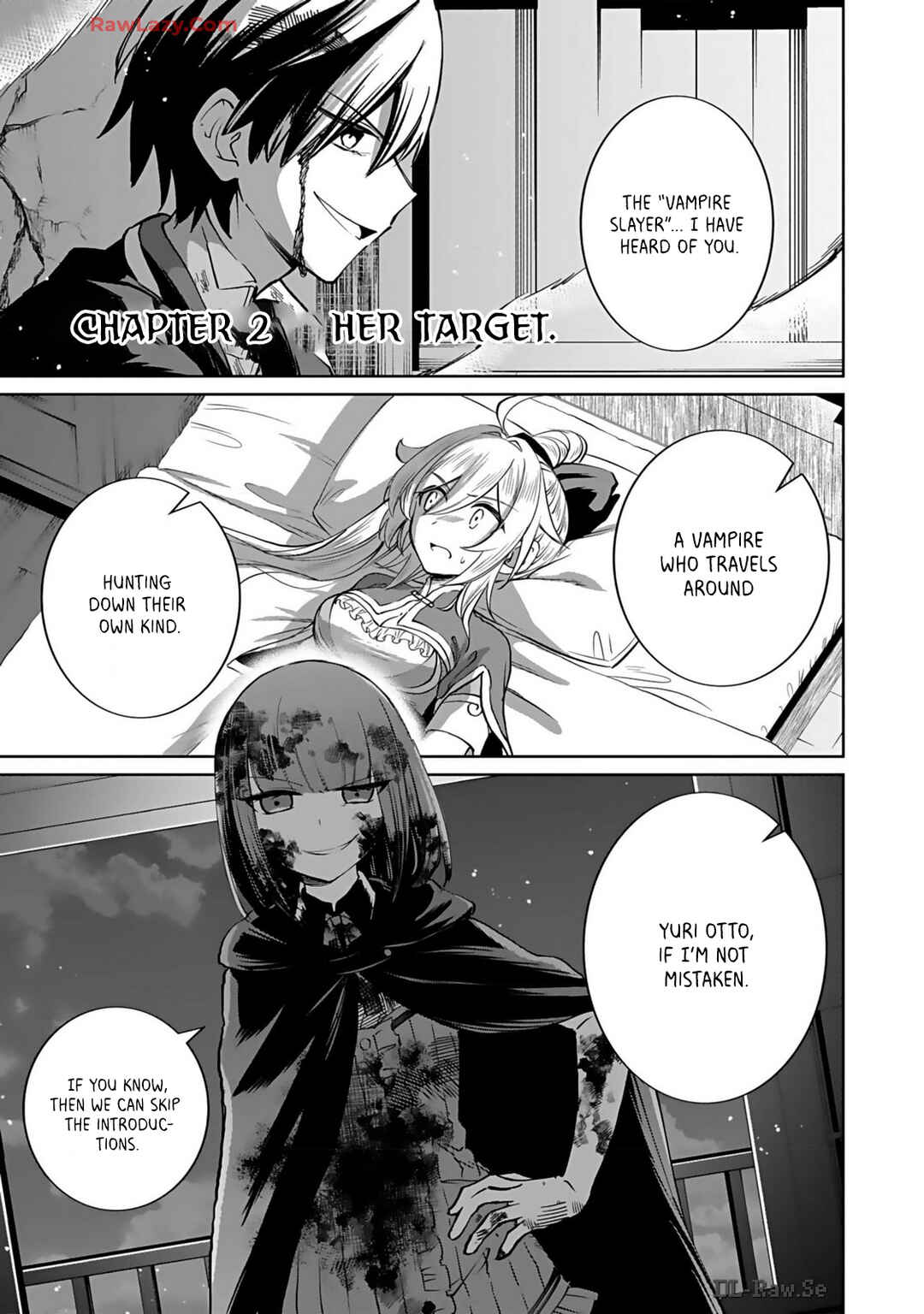 Page 1 Chapter 2 Eiyuu ni Akogareta Shoujo wa Kyuuketsuki ni Ochitemo Eiyuu wo Mezasu