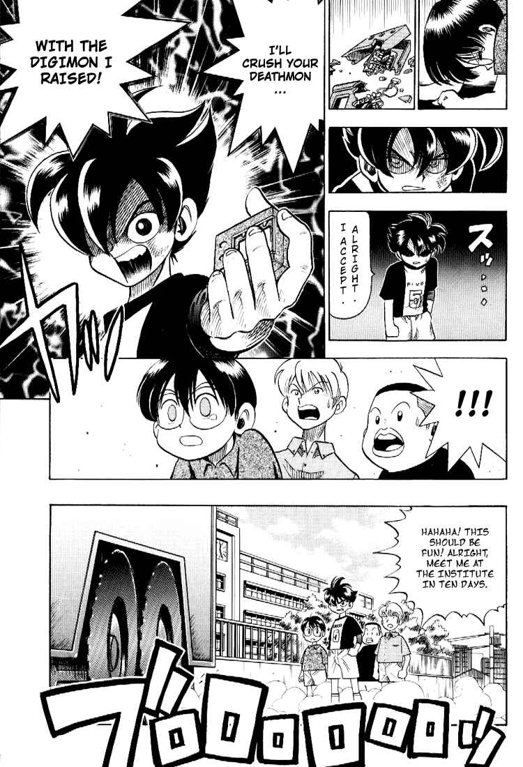 Page 22 Chapter Unknown_d242 Cmon Digimon: The capering monster BUN