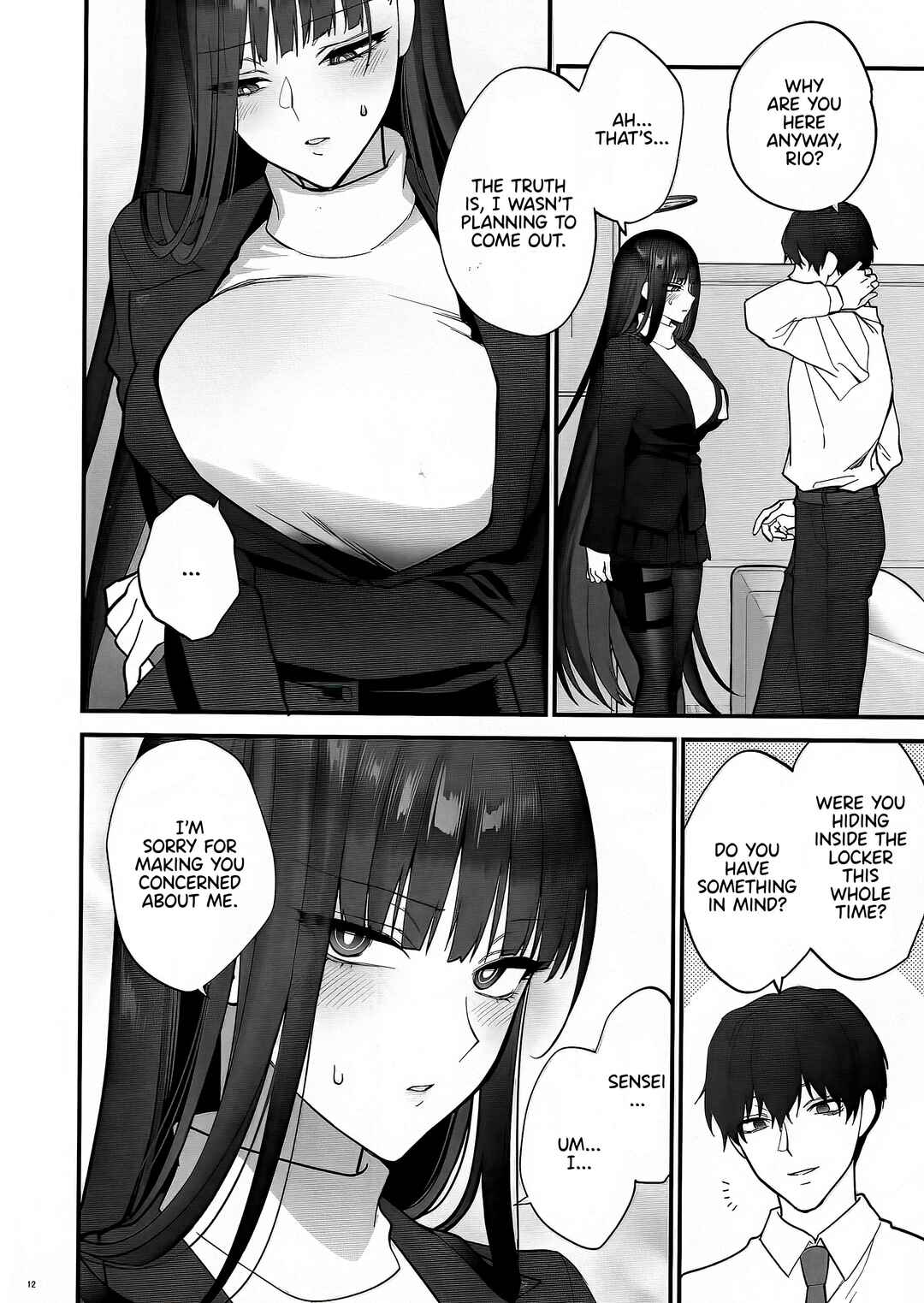Page 11 Chapter Unknown_1f17 Blue Archive - Oshioki no Jikan (Doujinshi)