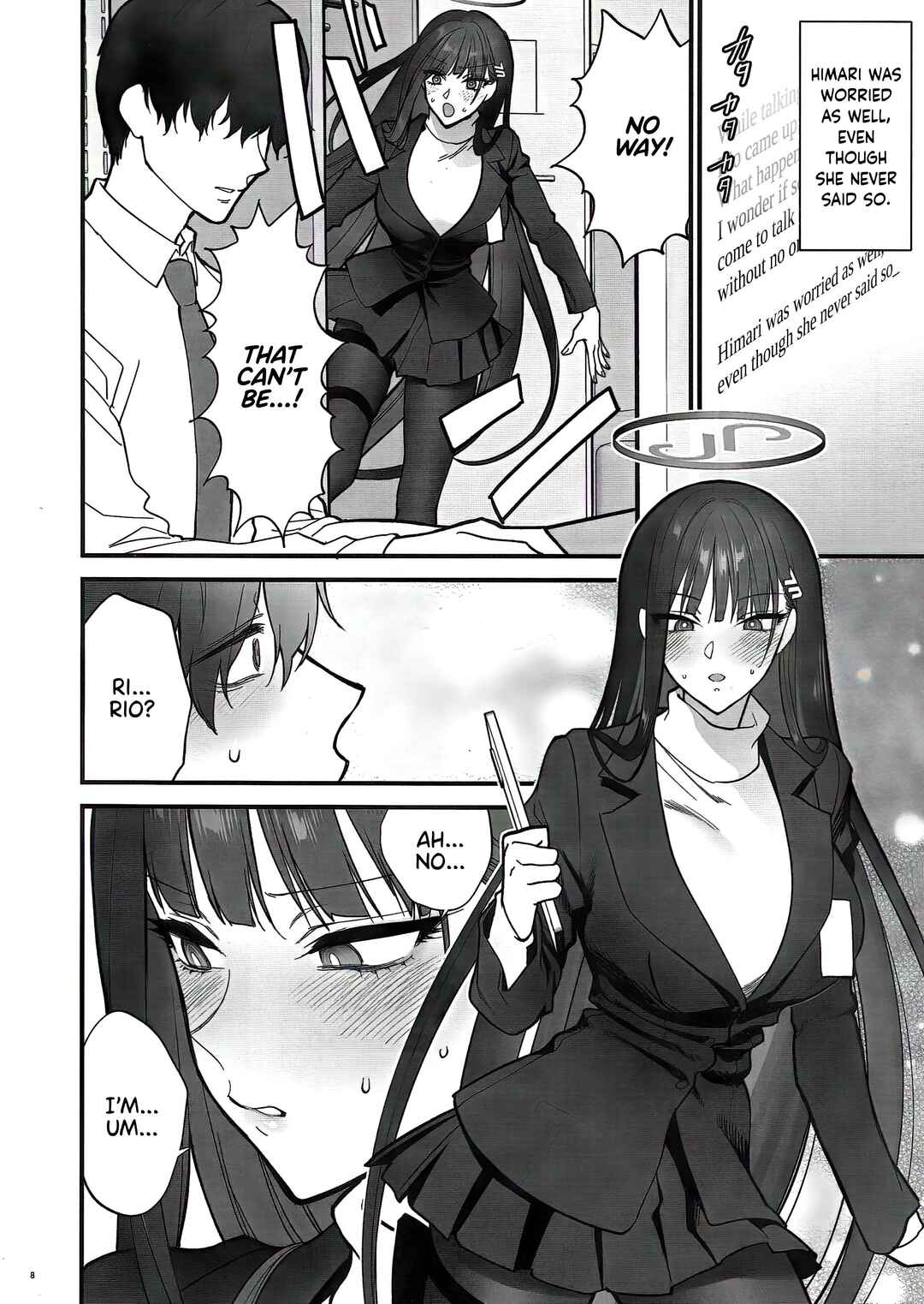 Page 7 Chapter Unknown_1f17 Blue Archive - Oshioki no Jikan (Doujinshi)