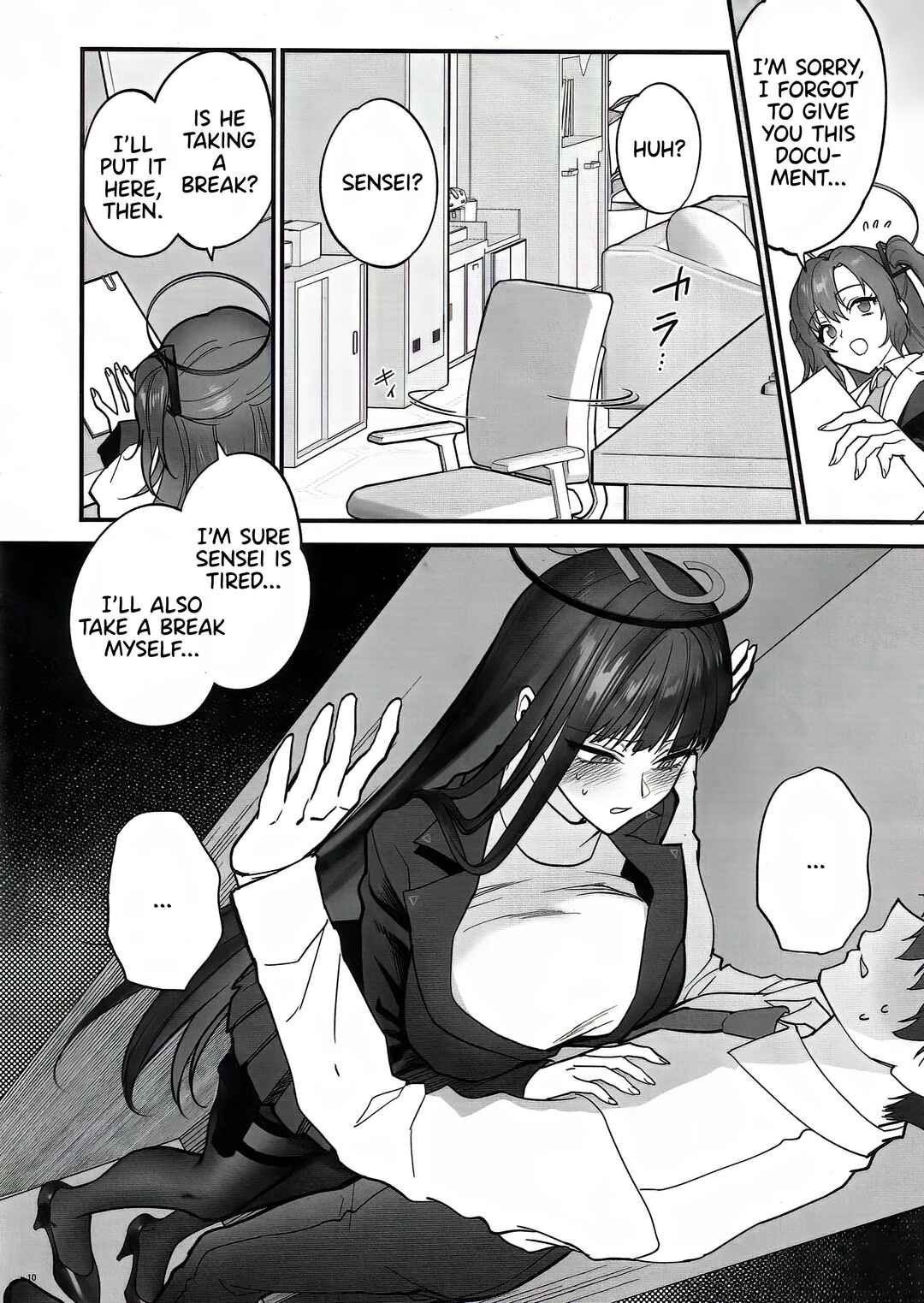 Page 9 Chapter Unknown_1f17 Blue Archive - Oshioki no Jikan (Doujinshi)