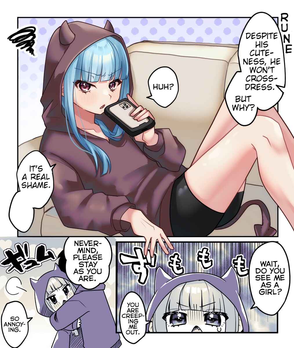 Page 1 Chapter 2 Kawaii Futago no Neru to Rune