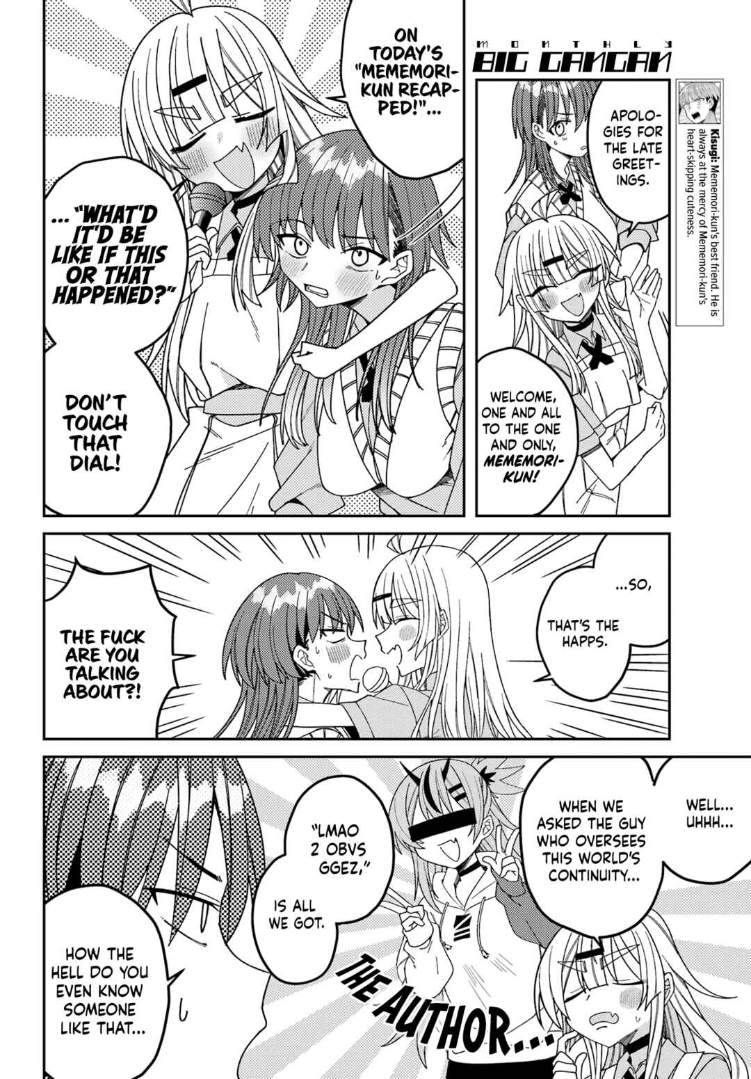 Page 4 Chapter 13.4 The Unrivaled Mememori-kun