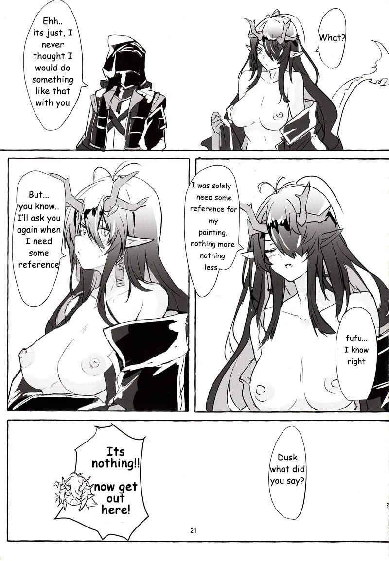 Page 19 Chapter Unknown_e4ca Arknights - Kyoshou no Dusk wa Are ga Mitai! (Doujinshi)