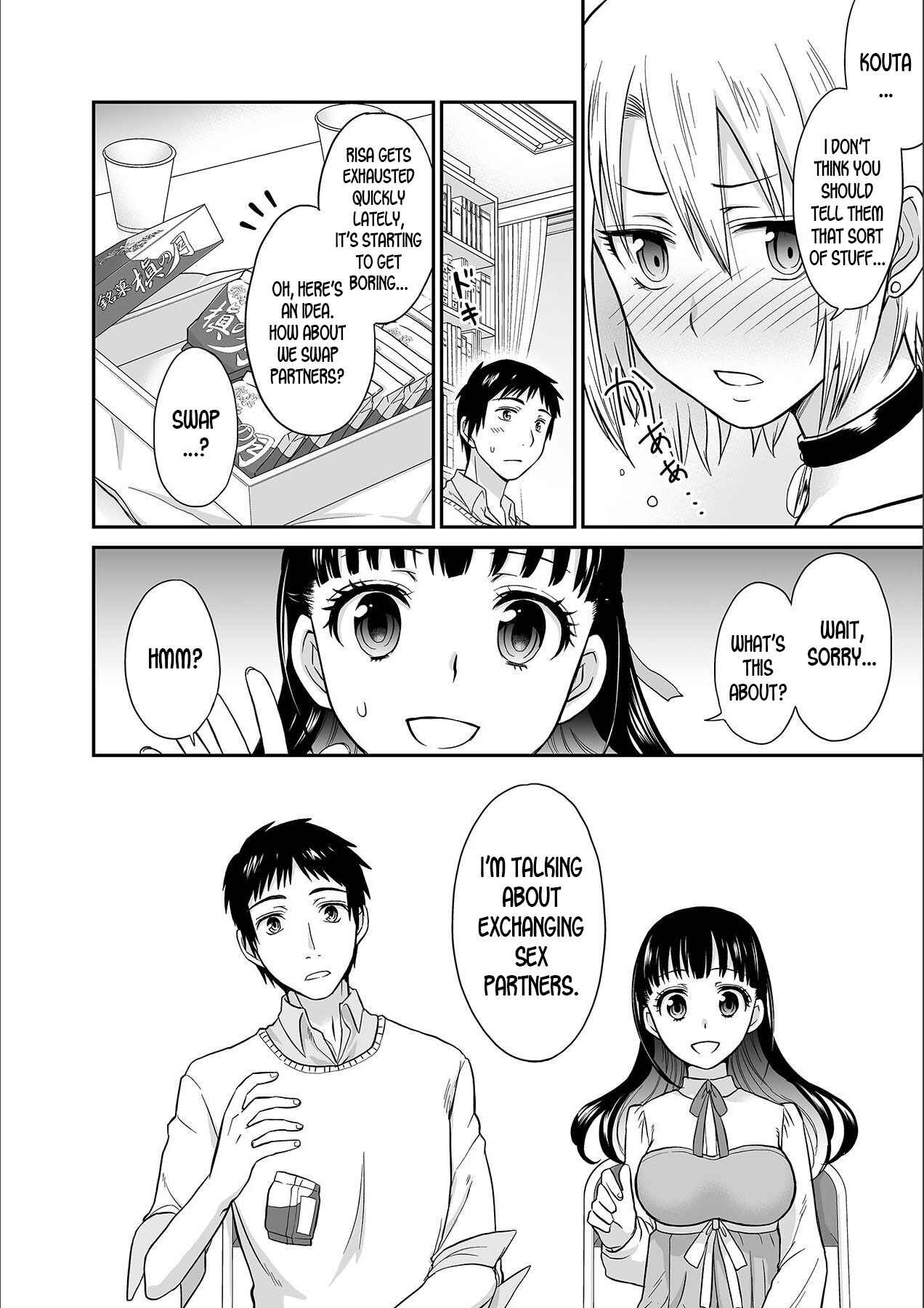 Page 10 Chapter 1 Kare to no Sex ja Ikenai kara... Atashi no Koko ni Irete Hoshii no...