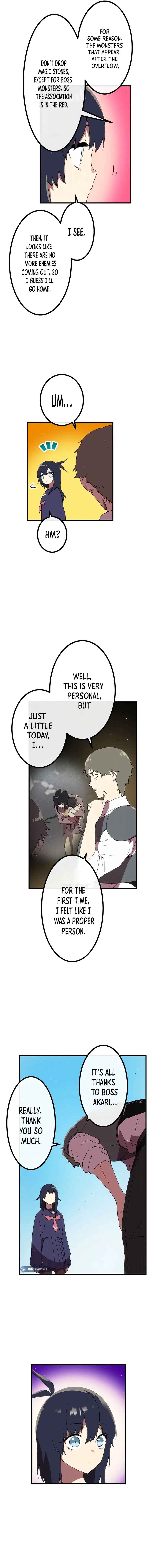 Page 5 Chapter 18 Last Boss Shoujo Akari - Watashi Yori Tsuyoi Yatsu ni Ai ni Gendai ni Iku