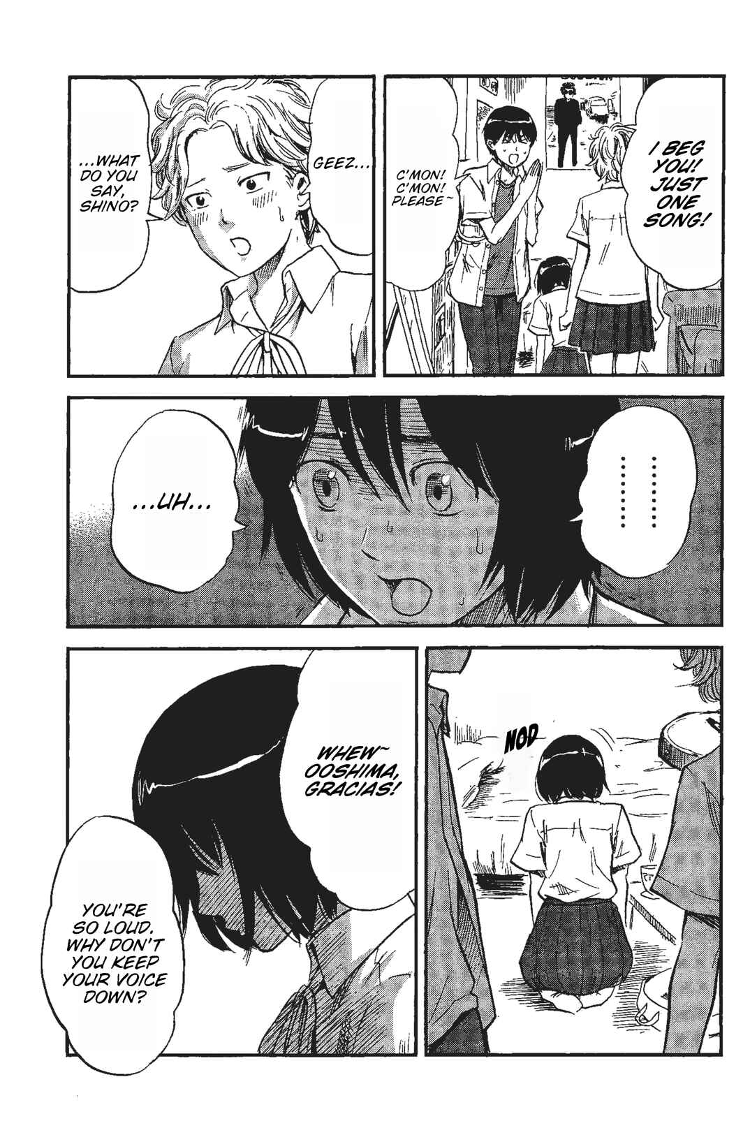 Page 9 Chapter 8 Shino-chan Cant Say Her Name