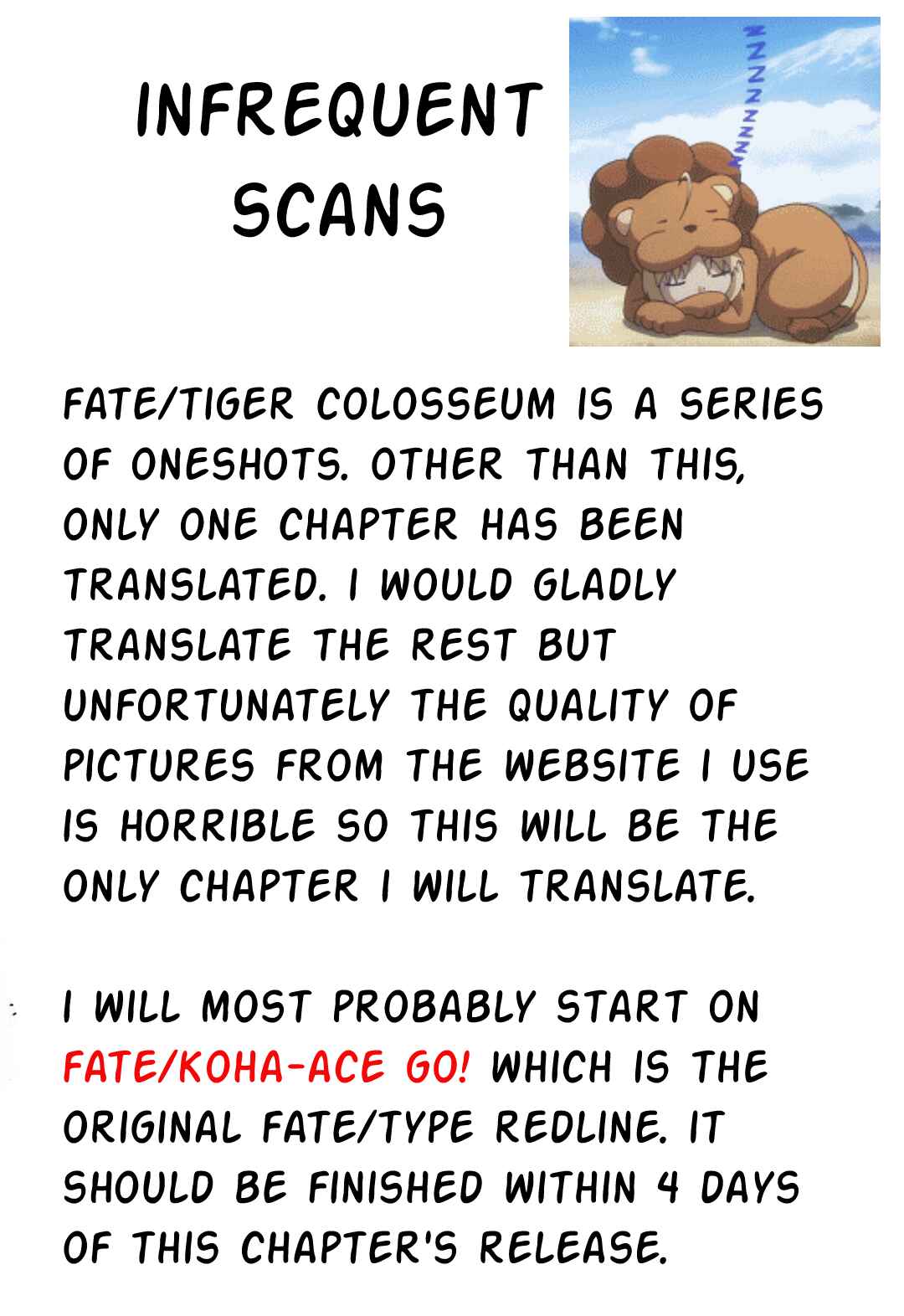 Page 17 Chapter 1 Fate/tiger colosseum