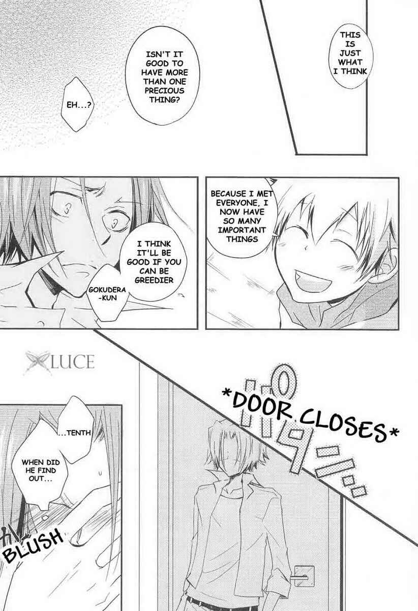 Page 36 Chapter Unknown_9f8e Katekyo Hitman Reborn! - Sing It Loudly, Our Song (Doujinshi)