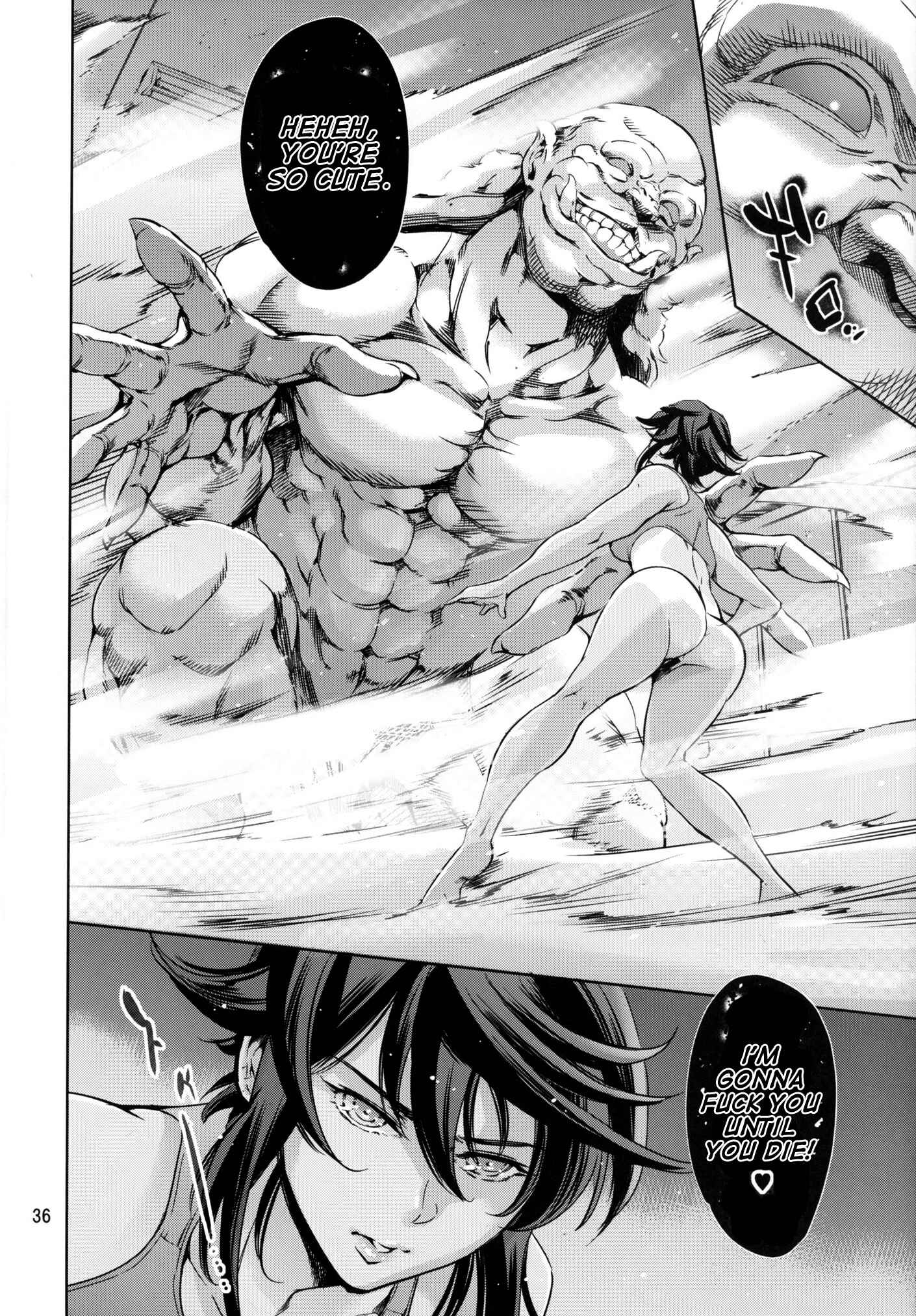 Page 33 Chapter 3 Taimanin Asagi Kessen Arena - REN Series (Doujinshi)