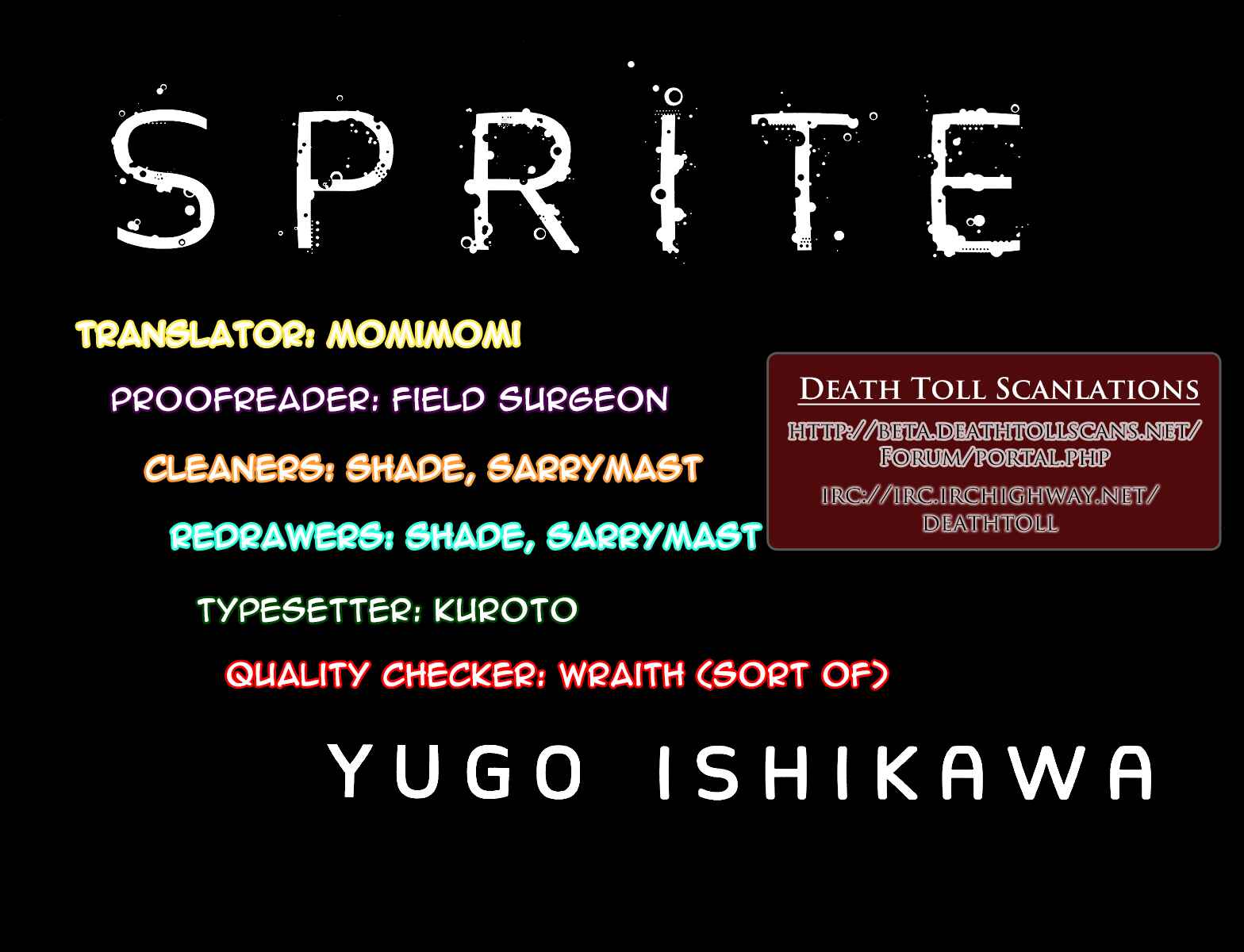 Page 28 Chapter 47.4 Sprite