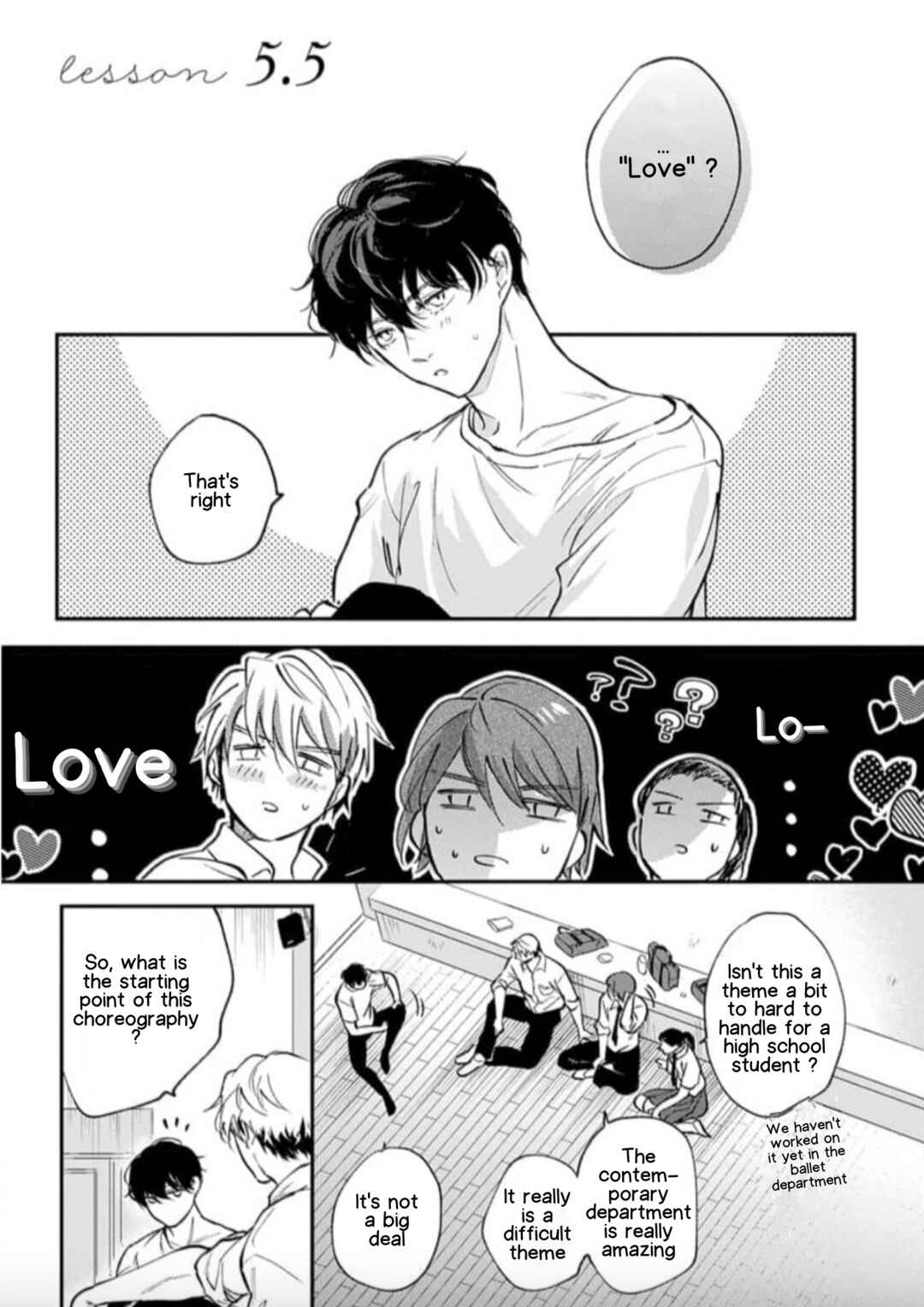 Page 1 Chapter 5.5 Houkago No Etude